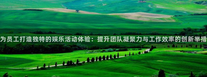 汇富娱乐放水时间：为员工打造独特的娱乐活动体验：提升团队凝聚力与工作效率的创新举