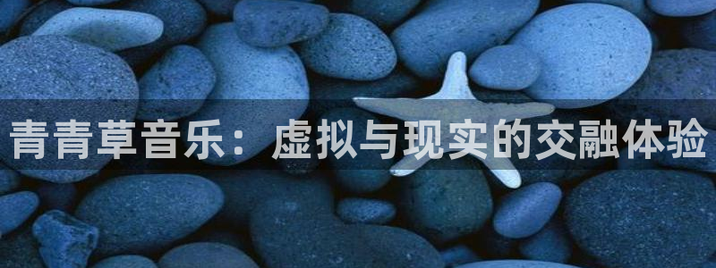 汇富娱乐4代理：青青草音乐：虚拟与现实的交融体验